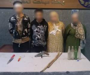 كشف ملابسات وقوع مشاجرة بالمطرية وضبط طرفيها والأسلحة المستخدمة