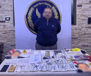 ضبط شخص بحوزته مبالغ مالية وكروت دعائية لحشد الناخبين لصالح أحد المرشحين في السلام ثان