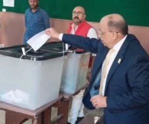 محمود شعراوى يدلى بصوته فى انتخابات النواب: المشاركة ضرورة وطنية لصناعة المستقبل