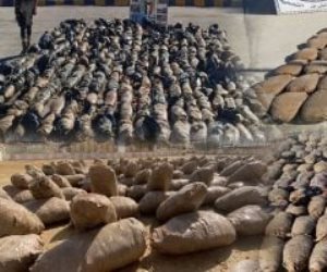 ضبط شحنة مخدرات «طن حشيش» فى الرمل بمحافظة الإسكندرية