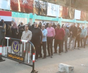 إقبال كبير للناخبين فى الدائرة الخامسة بالغربية 