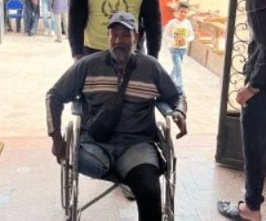 متحدو الإعاقة يتوافدون على لجنة معهد القابوطى ببورسعيد للإدلاء بأصواتهم