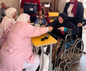 ذوي الإعاقة يثبتون عزيمتهم في صناديق بورسعيد بانتخابات مجلس النواب 