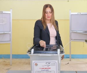 داليا الباز: المشاركة في العملية الانتخابية واجب وطني ومسئولية مشتركة تسهم في تعزيز مسار الديمقراطية ودعم استقرار الدولة