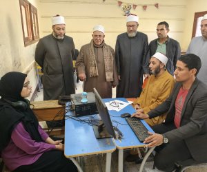 لجنة شؤون القرآن بالأزهر تتفقد فعاليات مسابقة القرآن الكريم بالفيوم