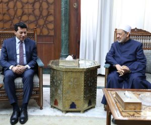 شيخ الأزهر يستقبل وزير الشباب والرياضة لبحث تعزيز التعاون المشترك