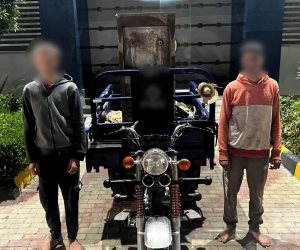 القبض على شخصين سرقا مبرد مياه من أمام أحد المصانع ببنى سويف