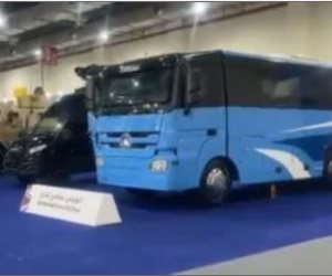 أتوبيس سياحي مدرع.. منتجات مصرية تظهر فى إيديكس 2025