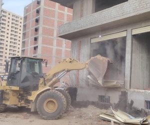 التنمية المحلية: إزالة مخالفات بناء في 5 مبان بالشرقية و9 عقارات في القاهرة