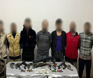 مصرع 4 عناصر جنائية شديدة الخطورة ضمن بؤر إجرامية من جالبى المواد المخدرة والأسلحة النارية وضبط باقى أفرادها وإستشهاد فرد شرطة وإصابة ضابط من القوات 