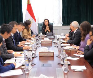 وزيرة التضامن الاجتماعي تلتقي نائب رئيس هيئة التعاون الدولي اليابانية "JICA" 