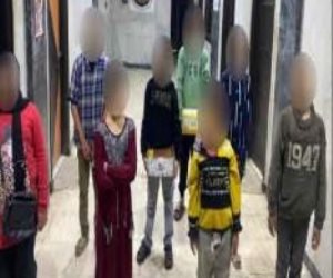 القبض على 11 فى القاهرة يستغلون الأطفال الأحداث فى أعمال التسول 