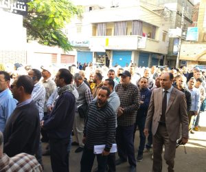 انتظام التصويت وإقبال الناخبين بلجان شبراخيت في انتخابات مجلس النواب