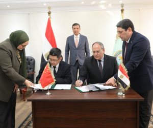  وزير الزراعة يشهد توقيع مذكرة تفاهم بين "البحوث الزراعية" وكبرى المؤسسات الأكاديمية الصينية