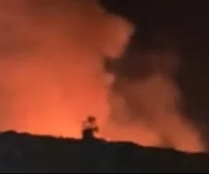 حدث مساء اليوم .. نشوب حريق فى زراعات هيش تابعة للغابة الشجرية شمال الغردقة