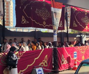 إقبال كثيف في لجنة معاذ بن جبل ببندر دمنهور بانتخابات مجلس النواب