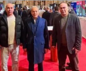 حسام وإبراهيم حسن في حفل استقبال منتخبات كأس العالم بمجمع كينيدي للفنون