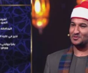 دولة التلاوة.. المتسابق أشرف صالح: أمى دايما بتدعيلى ربنا يحبب فيك طوب الأرض