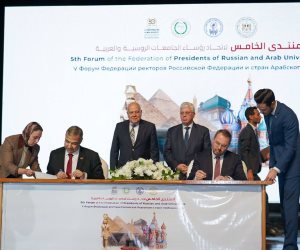 وزارتا التعليم العالي المصرية والروسية توقعان عددًا من الاتفاقات لتوسيع الشراكة العلمية والأكاديمية