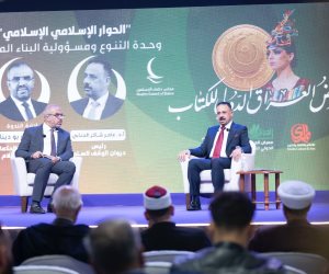 رئيس ديوان الوقف السني يُشيدُ بجهود مجلس حكماء المسلمين وبمشاركته المتميزة في معرض العراق الدولي للكتاب