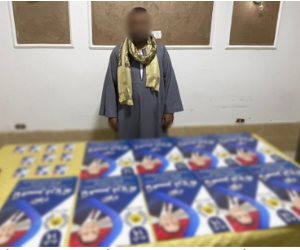 ضبط شخص يوزع دعاية انتخابية لمرشح أمام لجان دائرة بدر بالبحيرة