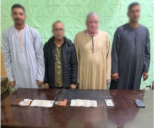 ضبط 4 أشخاص بحوزتهم أموال لشراء أصوات الناخبين بدائرة انتخابية في المنيا