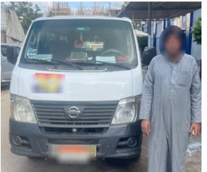 ضبط سائق ميكروباص لإصطحابه ناخبين بالقوة لدفعهم للتصويت في حوش عيسى بالبحيرة