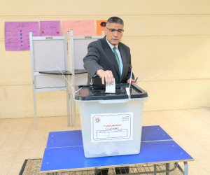 محافظ الجيزة يُدلي بصوته في انتخابات مجلس النواب 2025 