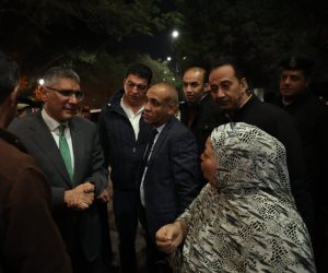 محافظ الجيزة يتفقد موقع حادث ماسورة الغاز بعقار سكني في إمبابة بحضور لجنة المنشآت الآيلة للسقوط