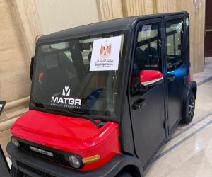 تفاصيل السيارة المصرية الكهربائية بمعرض البحوث: سرعتها 70 كم وبـ200 ألف جنيه