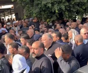 حضور شعبي مهيب يودع مرشح الإعادة في حدائق القبة أحمد جعفر.. صور