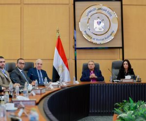 وزيرة التضامن الاجتماعي تلتقي رئيس الطائفة الإنجيلية ووفد من التحالف الوطني للعمل الأهلي التنموي