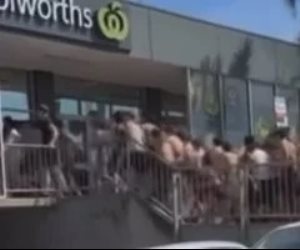 حدث في أستراليا ..  200 شاب وفتاة من المراهقين يسرقون متجرا فى سطو جماعي بوضح النهار