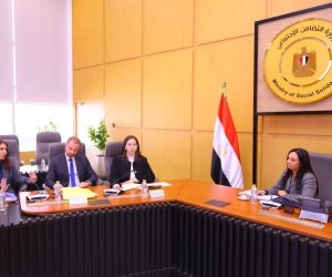 وزيرة التضامن الاجتماعي تلتقي وفد المتابعة الدورية النصف السنوية لبعثة البنك الدولي