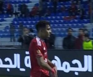 عمر معوض يسجل التعادل للأهلي في مرمى المحلة بكأس عاصمة مصر