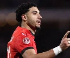 عمر مرموش يسجل هدفه الثانى مع الفراعنة فى كأس الأمم الأفريقية