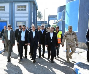 مدبولي يفتتح تشغيل محطة مياه الشرب بأرض المشتل بالصف ضمن مشروعات "حياة كريمة"