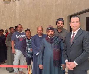 إقبال المصريين بالرياض للإدلاء بأصواتهم فى انتخابات مجلس النواب