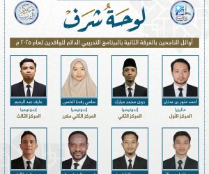 دار الإفتاء المصرية تعتمد نتائج امتحانات الفرقة الثانية للبرنامج التدريبي الدائم للوافدين 2025