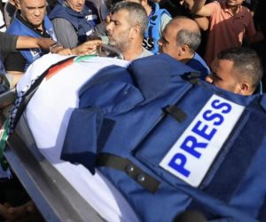 نقابة الصحفيين الفلسطينية: الاحتلال حول العمل الصحفى إلى عبء وقتل 706 من عائلات الصحفيين فى غزة