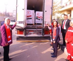 وزيرة التضامن الاجتماعي تطلق قافلة مساعدات إنسانية لدعم الأشقاء في السودان