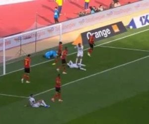 مابولولو يهدد مرمى منتخب الفراعنة بتسديدة.. وشوبير يتصدى