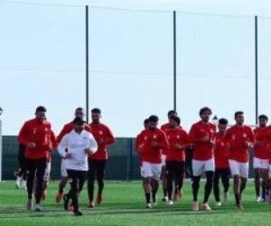 استعدادات منتخب مصر لمواجهة بنين في دور الـ 16 ببطولة أفريقيا.. صور