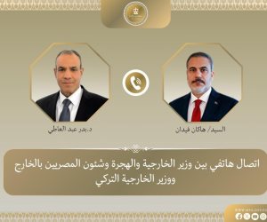 وزير الخارجية ونظيره التركي يبحثان بشأن عدد من الملفات الإقليمية وعلى رأسها قطاع غزة 