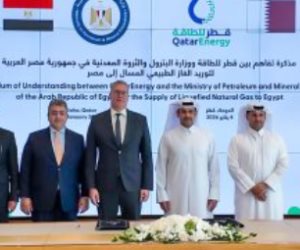 مصر وقطر توقعان مذكرة تفاهم لتعزيز التعاون في الغاز الطبيعي والطاقة