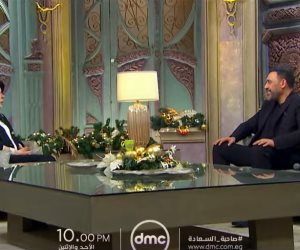 عمرو مصطفى ضيف صاحبة السعادة الليلة على قناة dmc