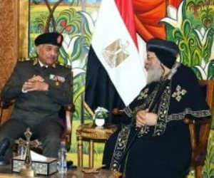 الفريق أول عبد المجيد صقر يهنئ البابا تواضروس الثانى بعيد الميلاد المجيدالإثنين، 05 يناير 2026 10:02 ص