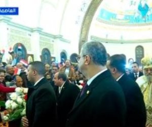 الرئيس السيسي بعيد الميلاد للشعب المصرى: اوعوا تقلقوا وخليكم دايما مع بعض