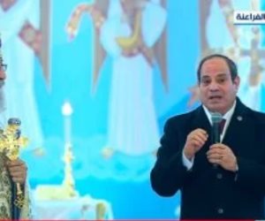 الرئيس السيسي: قداسة البابا له مكانة عظيمة فى قلبى واحترام كبير