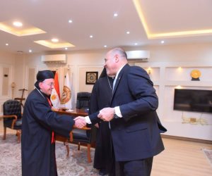 وزير العمل يستقبل وفد الكنيسة الكاثوليكية تزامنًا مع أعياد الميلاد المجيد
